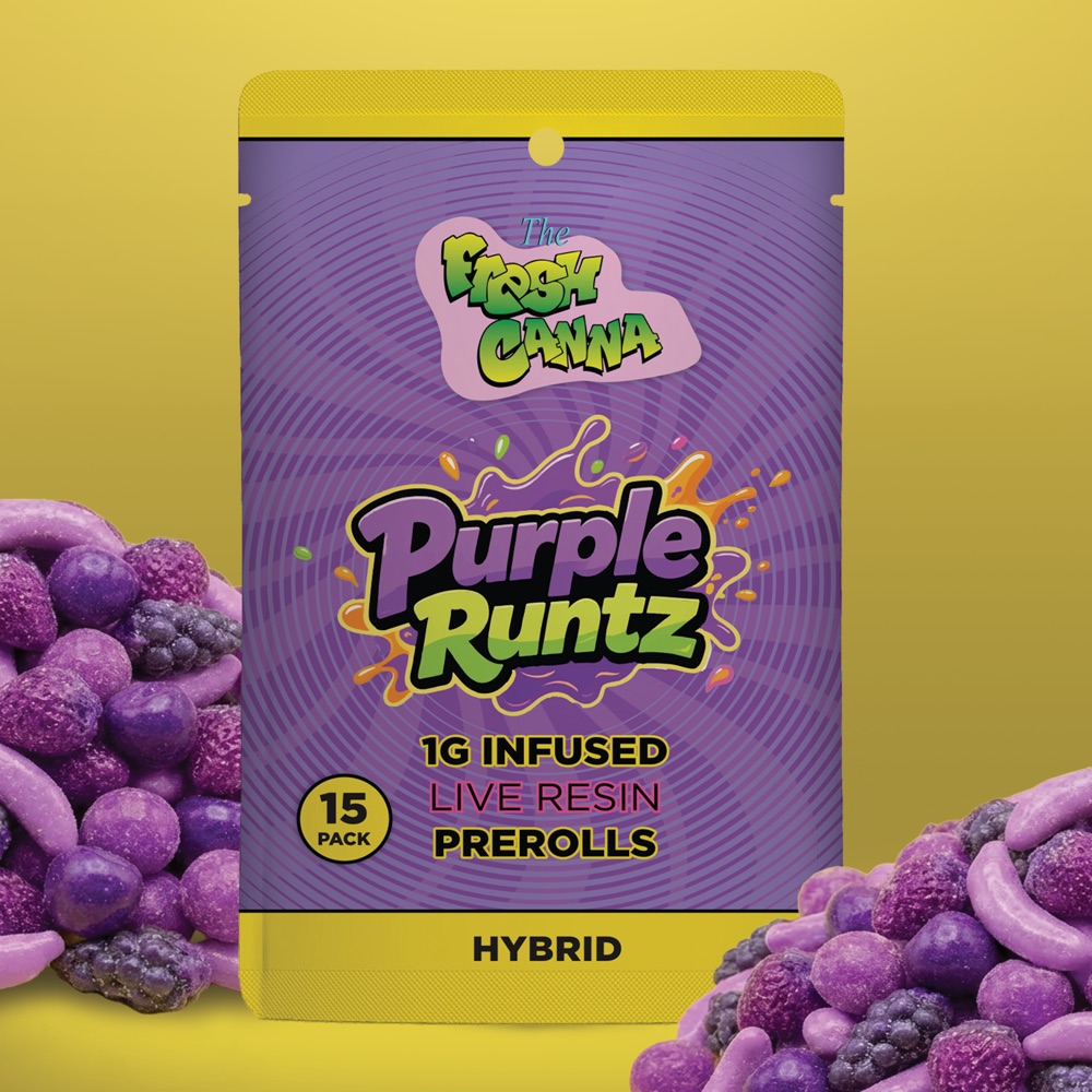 15 pack infused prerolls — Purple Runtz