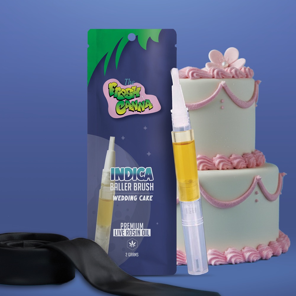Rosin Baller Brush — Wedding Cake