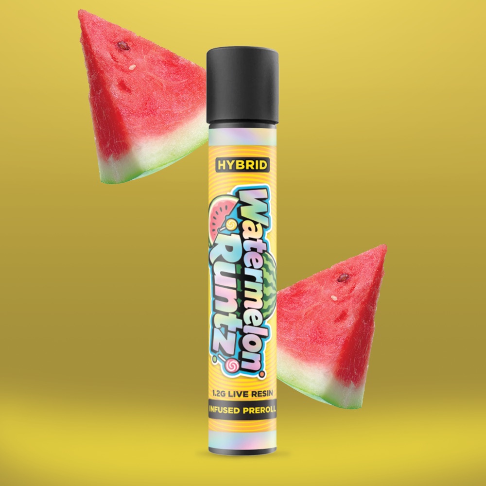 Watermelon Runtz 1.2g live resin infused preroll